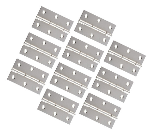 Bisagras De Metal De 10 Piezas Conectores De Bisagra Para