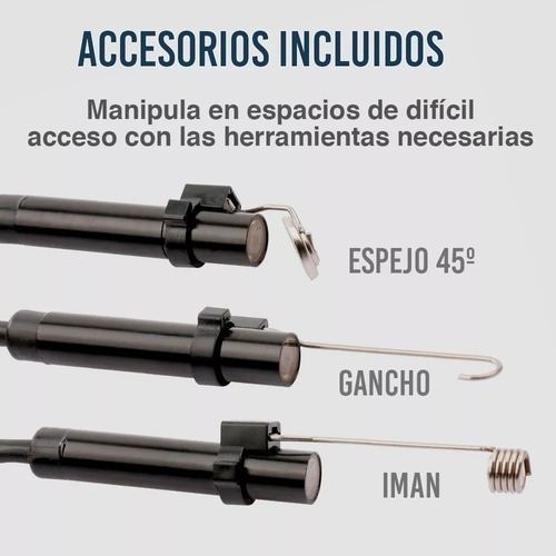 Cámara Endoscopio 7mm Otg 1.5m Android Entrada C Led Flexibl (Usado)