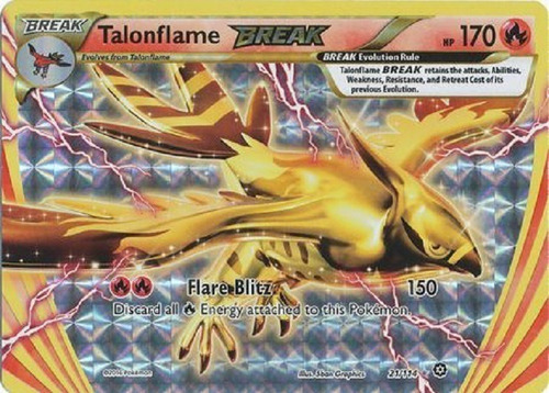 Talonflame Break 21/114 Break Raro Pokemon Tcg
