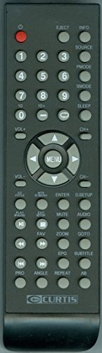 Smartby Nuevo Curtis Ledvd2480b Tv / Dvd Combo Control Remot