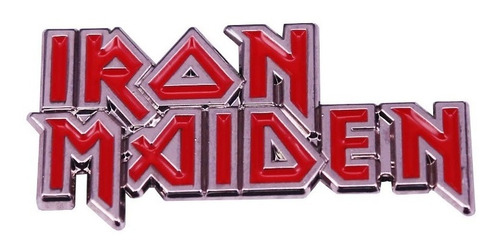 Pin Botton Broche Iron Maiden Banda Rock Metal