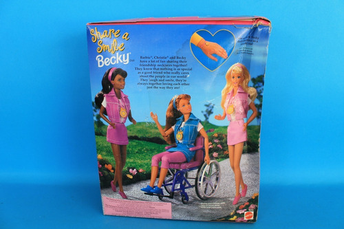 Share A Smile Becky Barbie 1996 (Usado)