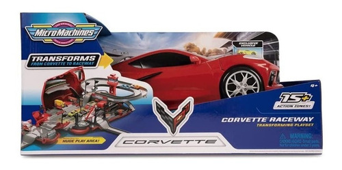 Micromachines Transformers Corvette Raceway Playset