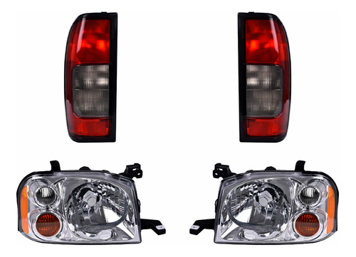 Paq Calaveras S/foco Y Faros Nissan Frontier 2006/2008 Depo