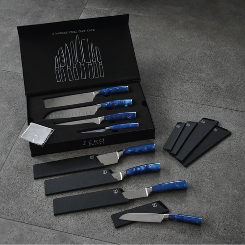 Imagen 7 de 9 de Set 8 Cuchillos - Zero Knives Bright Set