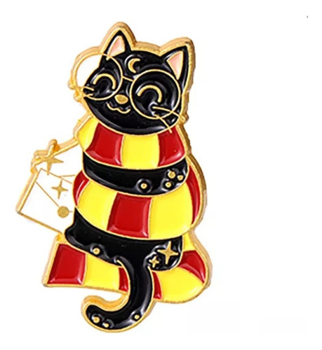 Pin Broche Gato / Gatito Harry Potter - Luna Metálico