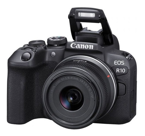 Camara Canon Eos R10/lente Rfs 18-45mm F4.5-6.3