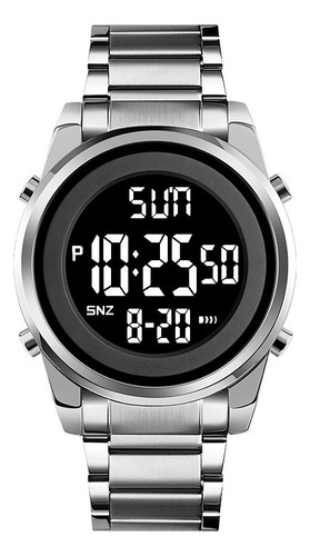 Reloj Skmei 1611 Acero Alarma Cronometro Refabricado (Reacondicionado)