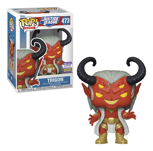 Funko Pop Dc Heroes Justice League Trigon Sdcc 2023