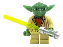 Comprar Lego Star Wars Clone Wars Minifigure - Yoda With Lightsaber