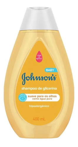 Shampoo Para Bebê Johnson's Baby De Glicerina, 400ml