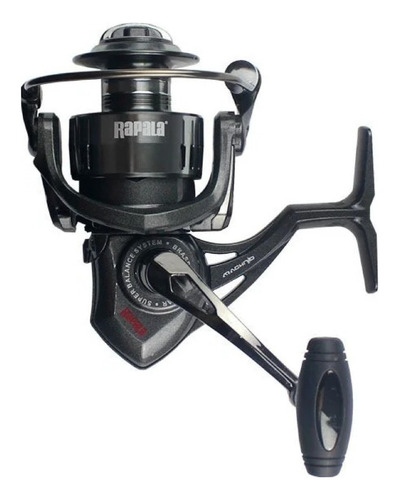 Imagen 3 de 4 de Reel frontal Rapala Arachnid 4000 derecho/izquierdo color negro