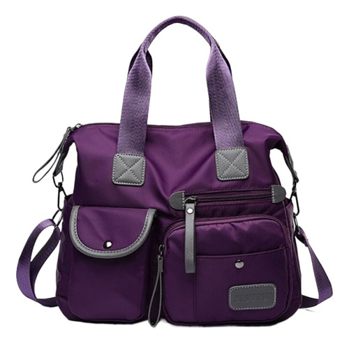 Bolso De Hombro De Clase Alta For Dama, Bolso Violeta