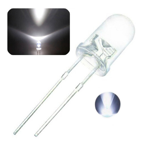 1000 Leds Ultrabrillantes 5mm Colores Azul Rojo Blanco Y Mas