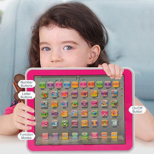 Nuevo Tableta Infantil Q Kids Boys Learning Pad Con