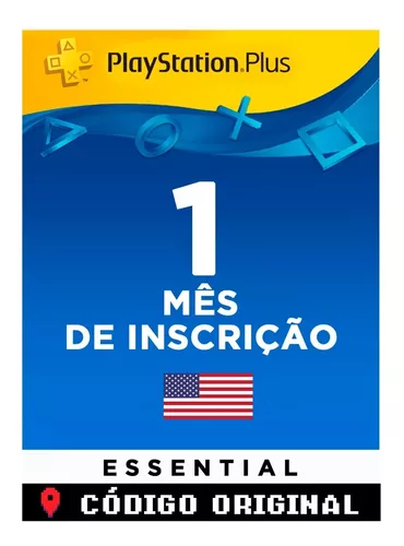 Cartão Psn Plus Deluxe 1 Mes Brasil Assinatura Gift Card