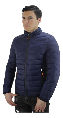 Chamarra Platini Casual Con Bolsas Bbj6581 Para Caballero