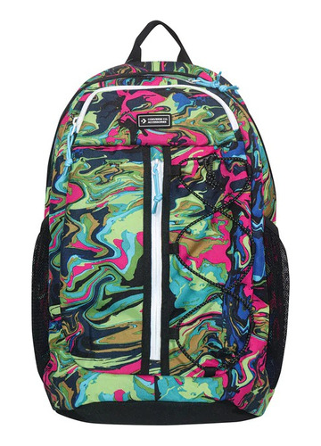 Mochila Converse Transition Backpack Print 25l Color Verde