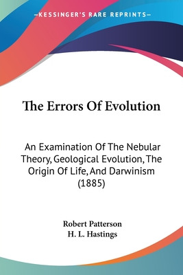 Libro The Errors Of Evolution: An Examination Of The Nebu...