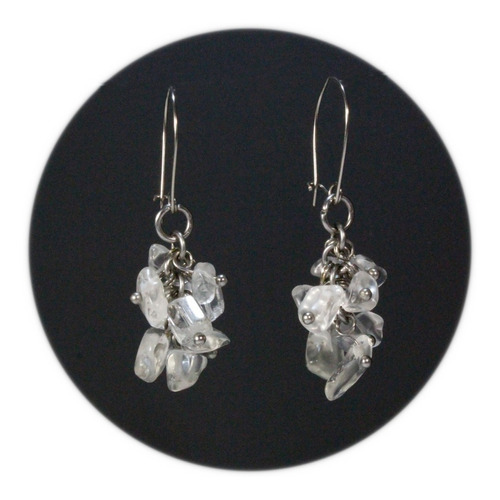 Aretes Cuarzo Cristal