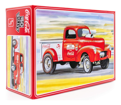 1940 Willy's Coca-cola Pickup Gasser By Amt # 1145 1/25