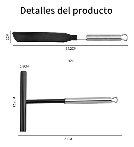 2 X Esparcidor De Crepes, Esparcidor De Panqueques