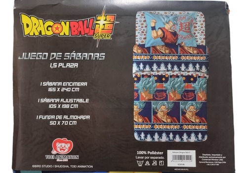 Sabana Plaza Y Media Dragon Ball Z  Super