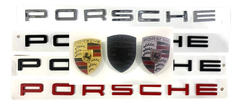 Emblemas Letras Porsche