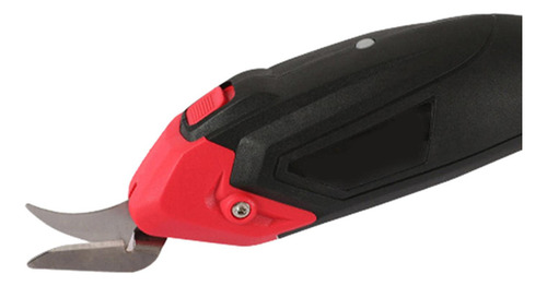 Eléctrico De Tijeras De Tela, Herramienta De Rojo Rojo