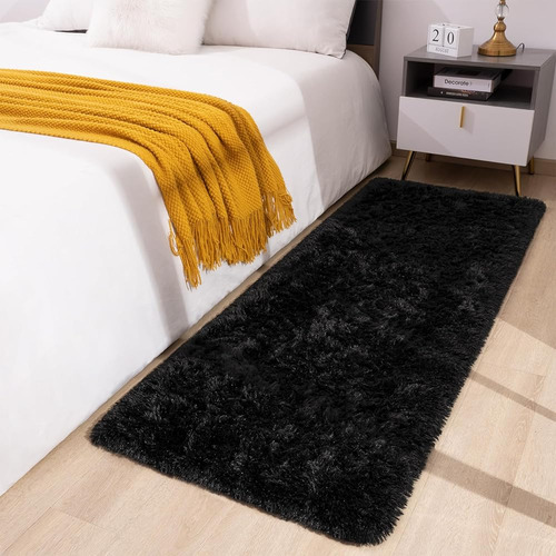 ~? Toneed Fluffy Runner Rug Para La Sala De Estar Del Dormit