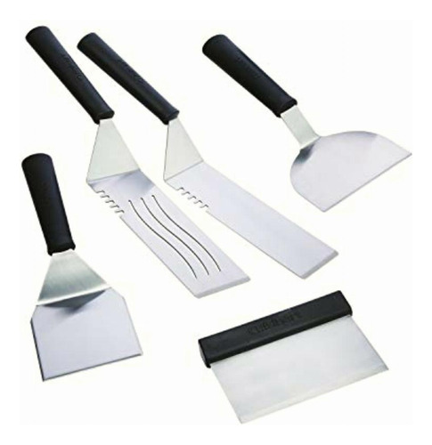 Cuisinart Cgs-509 Juego De 5 Espátulas Para Parrilla Acero Color Juego De Espátulas, 5 Piezas