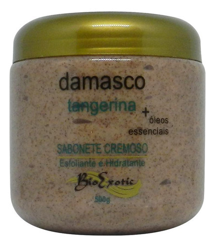 Sabonete Esfoliante E Hidratante Com Damasco, Tangerina 500g