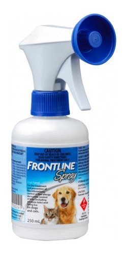 Frontline Spray Antipulgas Para Perros Y Gatos 250ml