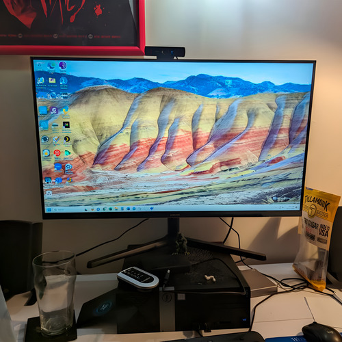 Monitor Gamer Samsung 32'' Full Hd 75hz 8ms Dp Hdmi Freesync