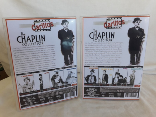 Imagem 6 de 6 de Dvd Filmes Coleção Charles Chaplin - Raríssimo (6 Dvds)