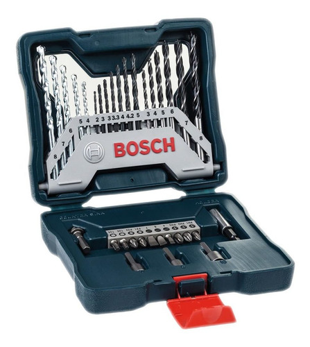 Jogo De Ferramentas Bosch Kit X Line 33 Peças