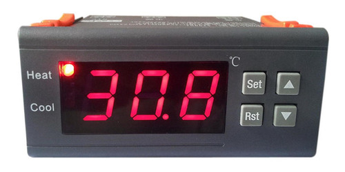 Controlador De Temperatura Termostato 12v Led Mh1210a