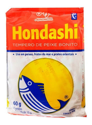 Caldo De Pescado Hondashi 6x10gr Condimento Aderezo