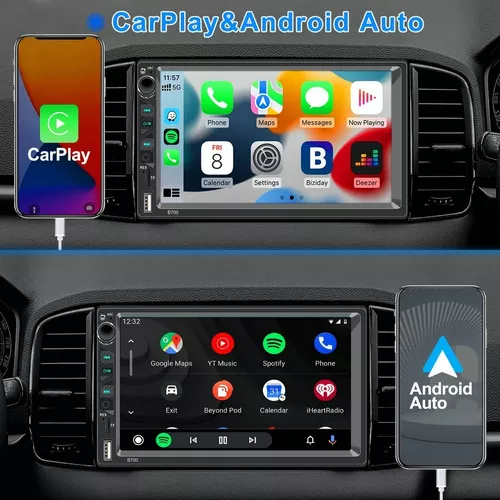 Esta radio 1 DIN con Android Auto sirve para casi cualquier coche y admite  cámara trasera