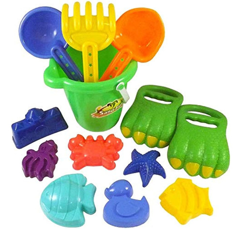 Dinosaur Sand Garras Beach Toy Set Para Ninos Con Cucharas D