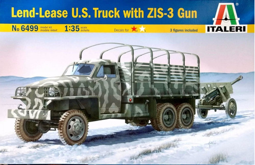 Italeri 1/35 6499 Lend Lease Us Truck With Zis 3