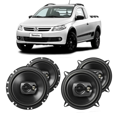 Falante Vw Saveiro G5 2008 A 2012 200w Rms Automotivo