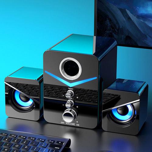 Altavoz De Computadora Usb De 3 Piezas Altavoz De Computador