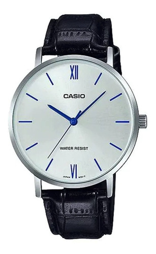 Reloj Mujer Casio Ltp-vt01l-7b1 Analogo Negro / Lhua Store