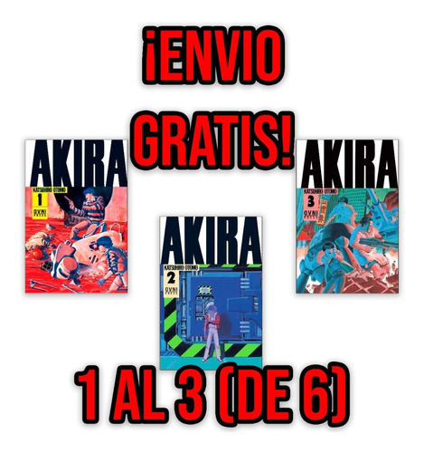 Akira, De Katsuhiro Otomo. Editorial Ovni Press, Tapa Blanda En Español, 2020