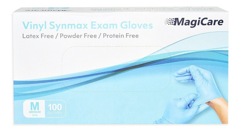 Imagen 4 de 5 de Guante Synamax Vinil Nitrilo Libre De Latex