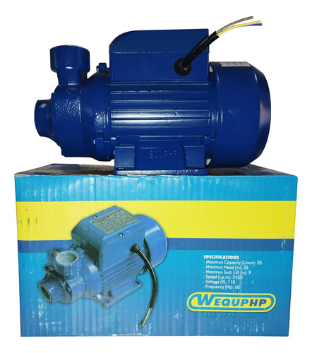 Bomba De Agua Periférica 1/2 Hp 110v