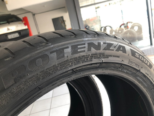 Kit 02 Pneus 225/45r19 Bridgestone Potenza S001 92 Rft (5/6) (Usado)