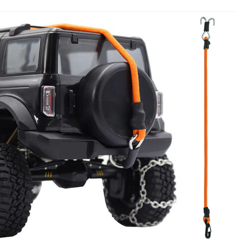 6 X 5-6pack Rc Crawler Winch Strap 1/24 1/18 Scale Rc 6 Pcs