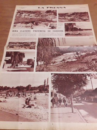 Diario La Prensa Mina Clavero Córdoba Molino Catamarca 1968